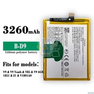 New B-D9 Battery (3260mAh) for VIVO V9 V9 YOUTH Y85 1851 Z1 V1801A0
