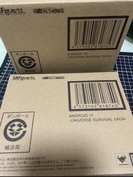 Sold 只限順豐到付 日版魂限 全新 17 18號 龍珠 SHF dragonball