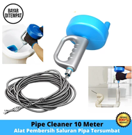 BELTER Pipe Cleaner 10 Meter Sling Kawat Flesibel Lentur Wastafel Closet 1/2" - Alat Pembersih Salur