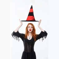 Luzhuang Creative Witch Hat Hat Headdress Hair Accessories European American Magician Hat Gift Hat P