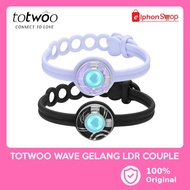 ORIGINAL TOTWOO To Twoo Wave Gelang Couple LDR Smart Bracelet Hadiah Anniversary Kado Pacar
