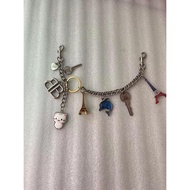 Paris rodeo Bag Key Ring Pendant