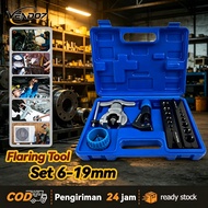 VENDOZ 5 in 1 Flaring Tool Set 6-19mm Single Flare Tool Manual Tool VFT 808 IS 3/16-3/4 Inch Electri
