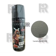 [SAMURAI] Yamaha Colour Y747-YAMAHA Matte Grey SPRAY Y747 GREY YAMAHA