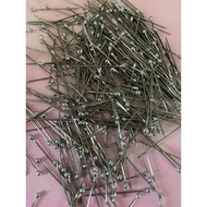 (READY STOCK) 20PCS  Stainless Steel Pin / Jarum Peniti Kepala Mancis / Micropin