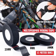 Car Wire Tape Cloth Fabric Tape Wiring Harness Cable Electric Sound Proof Kain Pembalut Wayar Kereta