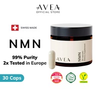 AVEA NMN Supplement | Swiss Quality | 99% Purity | NAD supplement, Nicotinamide