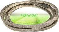 Lawn Mower Deck Belt (B123) 5/8"x126" Compatible for John Deere TCU16495 777 and 797 Z-TRAK with 72"