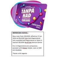 CELCOM XPAX 019 / 013 Prepaid Sim Card