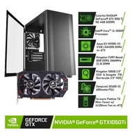 ZHQM 【24 hours delivery】NVIDIA® GeForce® Gaming PC: GeForce® GTX 1050 Ti with Intel I3-10100F