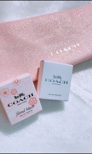 Coach香水 4.5ml x 2 + 化妝袋🎀