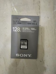 特價Sony SF-E Series UHS-II SDXC 記憶卡 128GB [R:270 W:100] (SF-E128A)