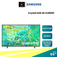 (Courier Services) Samsung 65" Crystal UHD 4K CU8000 Smart TV Dynamic Crystal Color AirSlim Television Televisyen 电视机