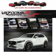 MAZDA CX30 original thailand vazooma abs bodykit spoiler with paint