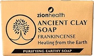 Zion Health Clay Soap Frankincense 6 oz Bar Soap