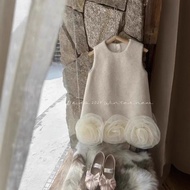 Tagkita | Girl Birthday Ceremony Dress Childrens Vest Dress