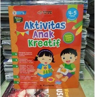 Creative Children's Activity Book for 4-5 Years Old Erlangga for Kids