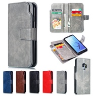 Samsung Galaxy A11 A12 5G A13 5G A51 A71 A52 5G A72 5G A03S Case Wallet Leather Flip Cover 9 card Pr