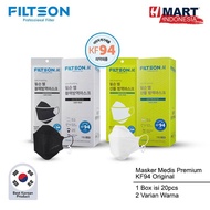 Filtson Mask KF94 3 Ply - Masker Medis Premium KF94 Korea 1 Box ✌