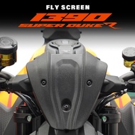 For 1390 SuperDuke R 1390 Super Duke R EVO 2024- Fly Screen Front Cover Small Windshield Fairing Mot