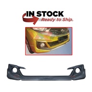 Perodua Myvi Icon (2015 Facelift) GEAR UP Front Skirt Skirting Bumper Lower Polyurethane PU Bodykit 