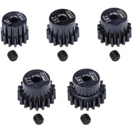 GPM 40Cr Steel Pinion Gear 0.5M 2mm Shaft for LOSI 14T/15T/16T/17T/18T 1:24 Micro-B 2WD Buggy RTR-LO