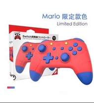 良值Switch Pro 手製  - Mario 紅藍色 限定款