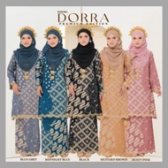 Kurung Dorra Kurung Pahang Labuh Printed Batik Premium Dobby Silk by Dmimi