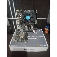 B75 Intel i5 3570 Second Normal Motherboard Package