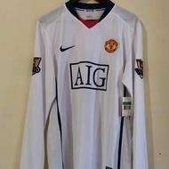Jersey Manchester United Away 2008/2009 Player issue Size L Original