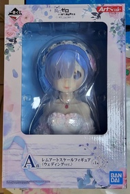 BANDAI 一番賞 RE:ZERO 從零開始的異世界生活 A賞 雷姆 胸像 婚紗 VER.