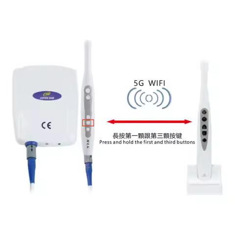 CE Approved M-888 5G Wi-fi Wired & Wireless AHD 1920*1020 Intraoral Camera with VGA/WIFI/HDMI Output