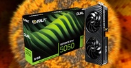 PALIT GEFORCE RTX 5050 DUAL - 8GB GDDR6  (การ์ดจอ)