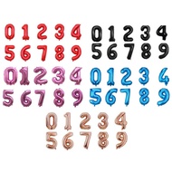80Cm Number Foil Balloon (2/s)