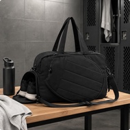 Quilted Sports Bag Zippered Padded Duffel Bag