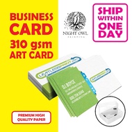 Business card 310gsm art card