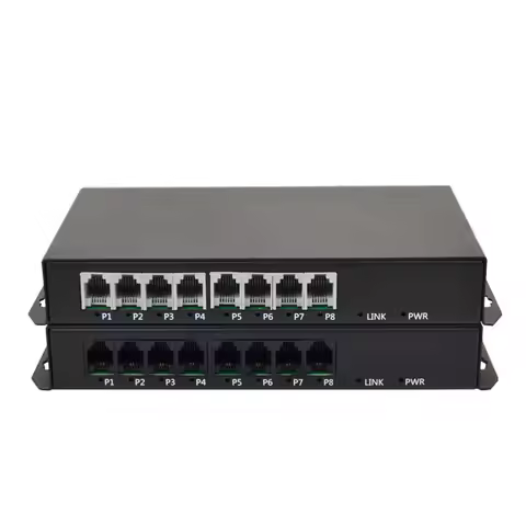 Cheap Price 8CH FXS FXO over Fiber Converter RJ11 Phone Line Over Fiber