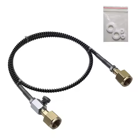 Air Filling Station Charging Adapter Soda Water Accessories CO2 Tank Charging Hose Size with W21.8-1