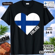 FINLAND SOUVENIR T-SHIRT 14 WEAR ORIGINAL FINLAND COTTON 24S SOUVENIR PREMIUM GIFT