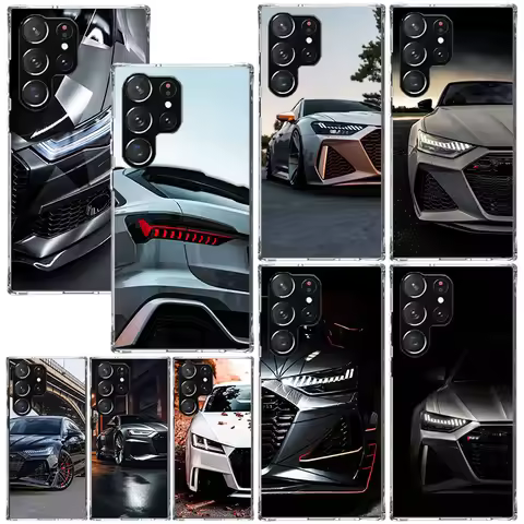 Super Car For A-Audis R-S Sport Phone Case For Samsung Galaxy Note 20 Ultra 10 Plus 9 8 M11 M12 M21 