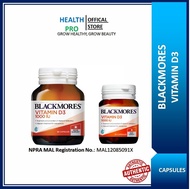 BLACKMORES Vitamin D3 1000 IU CAPSULES EXP:06/2024