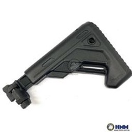 【HMM】VFC MPX MCX 伸縮折疊後托 金屬 1913 戰術 GBB AEG
