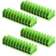 2/4 ชิ้น 10 ช่อง Plier Organizer ชั้นวางเครื่องมือพลาสติกพร้อมฐานยางกันลื่นประหยัดพื้นที่กล่องเครื่อ