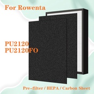 For Rowenta PU2120 PU2120FO Air Purifier filter Replacement HEPA Filter and Activated Carbon Filter