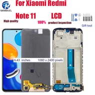 Original /TFT For Xiaomi Redmi NOTE 11 2201117TG LCD Display  Screen Touch Panel Digitizer Assembly 