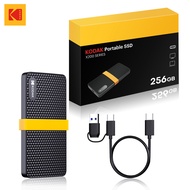 Kodak | KODAK Original X200 External SSD Hard Drive HD Externo USB3.1 Portable SSD 256GB 512GB 1TB 2