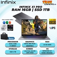 Laptop Infinix X1 PRO Intel i7  16GB 1TBSSD IRIS PLUS W10 14.0FHD IPS 100SRGB fast charging