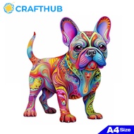 Crafthub French Bulldog / Frenchie | หนาและคุณภาพสูงเกมกระดานตัวต่อจิกซอว์ไม้
