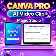 🔥2026 Canva Pro🔥AI Video Generator (Veo 3) ┃ Full AI Tools ┃ Full Magic Studio ┃ Unlimited Templates