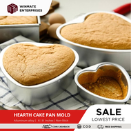 Heart Cake Molder 6/8 inch Baking Pan Removable Bottom Nonstick Aluminum Alloy Bento Cake Pan